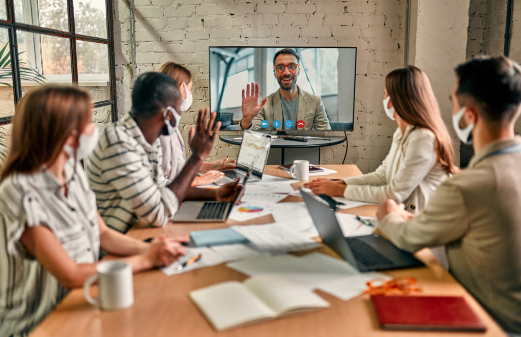 videoconference office