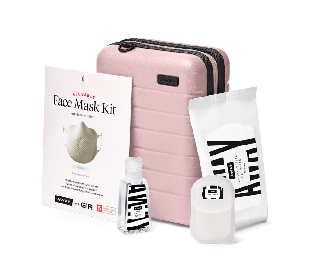 Away travel wellness kit COVID