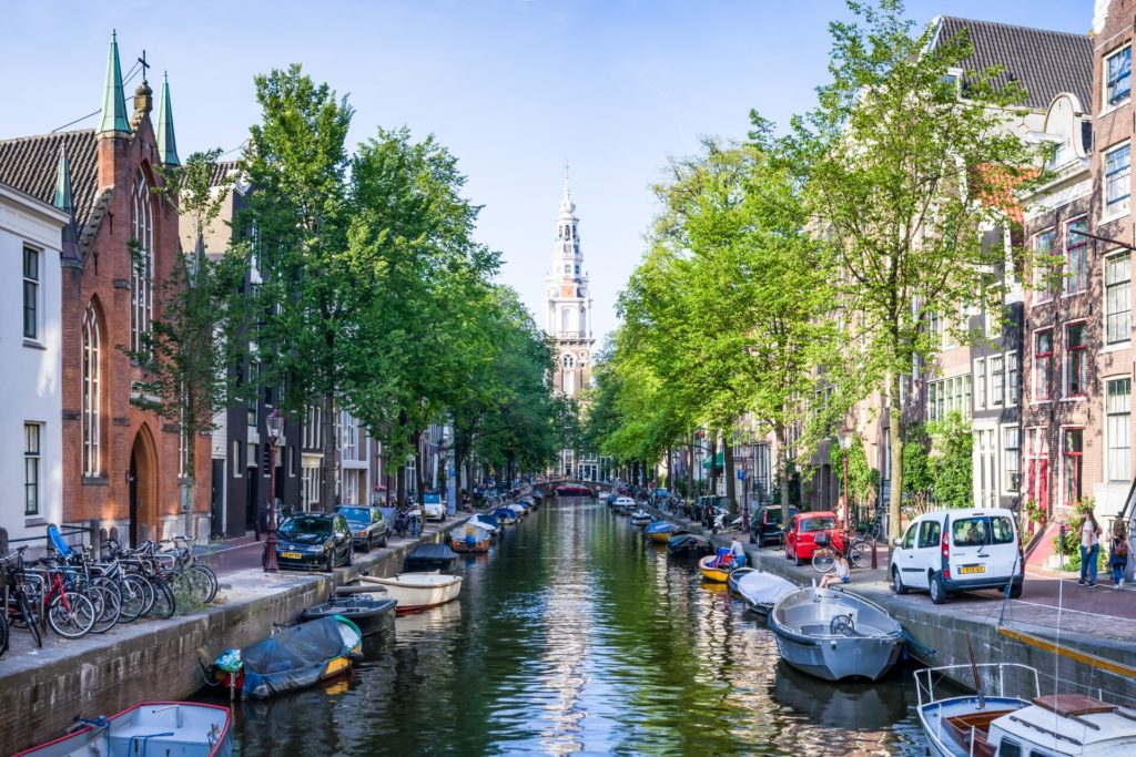 Amsterdam river canal