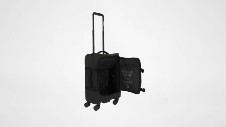 business travel luggage There is no planet B suitcase