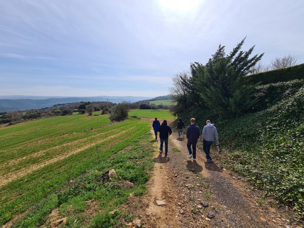 Beautiful nature walk