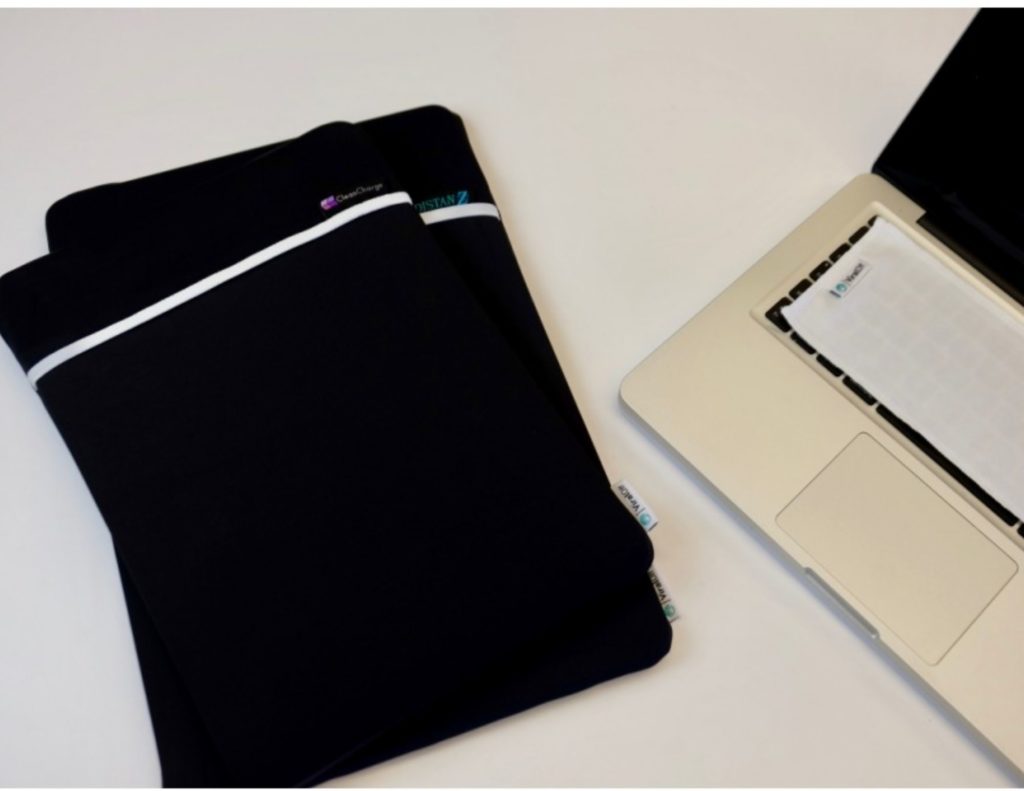 Black laptop sleeve