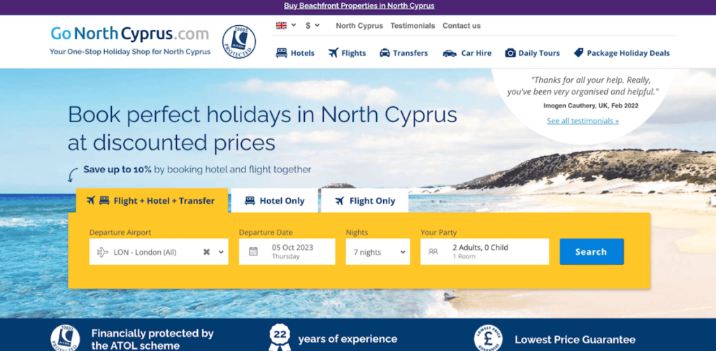 Best travel agencies cyprus go north cyprus