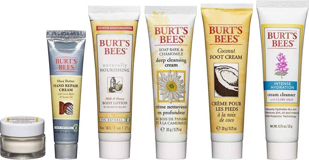 Burt's Bees mini travel set
