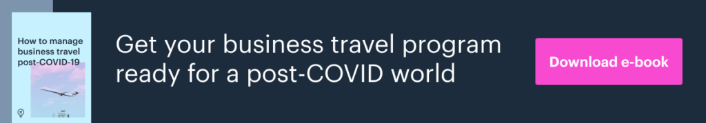 COVID travel programme