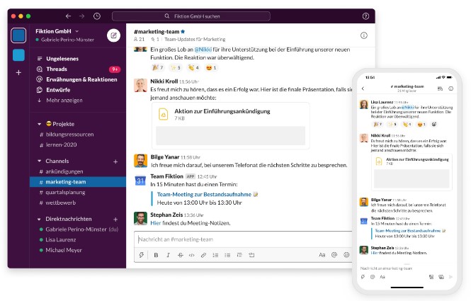 Slack Productshot