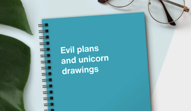 funny notebook
