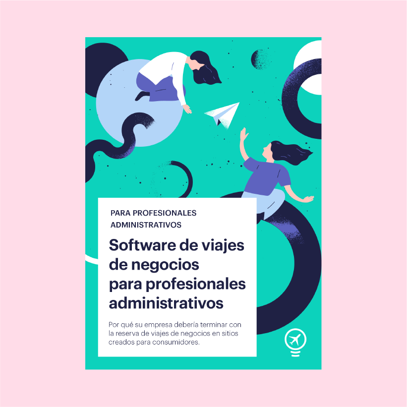 El paquete de inicio para un software de administración de viajes para el administrador