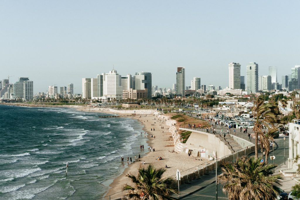 Tel Aviv coastline