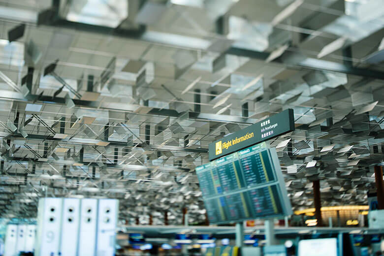 airport boarding table