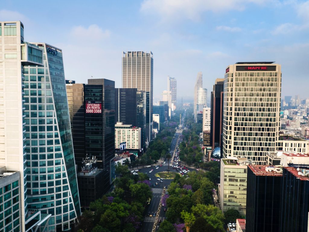 Mexico City skyline