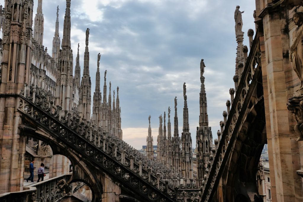 Milan Duomo views