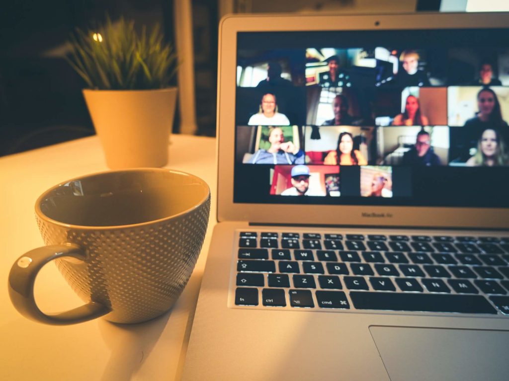 virtual coffee meeting