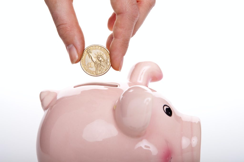 cute piggy bank
