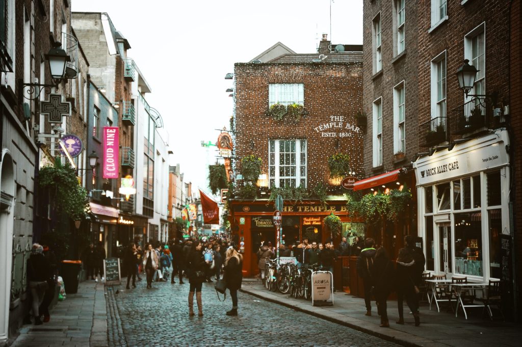 Dublin Temple Bar area
