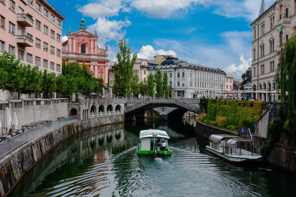 Ljubljana river views