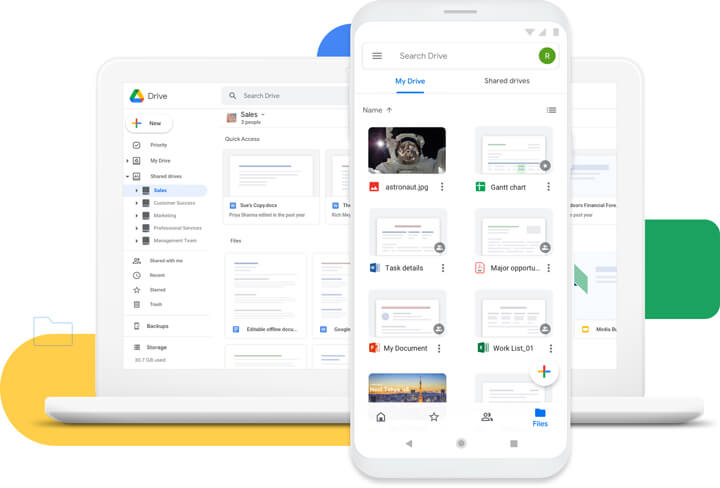 Google Drive Productshot