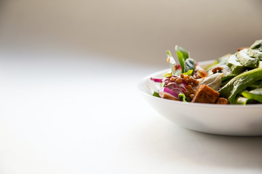 Delicious high end salad