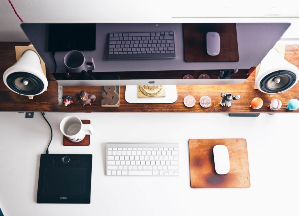 cool home office desk