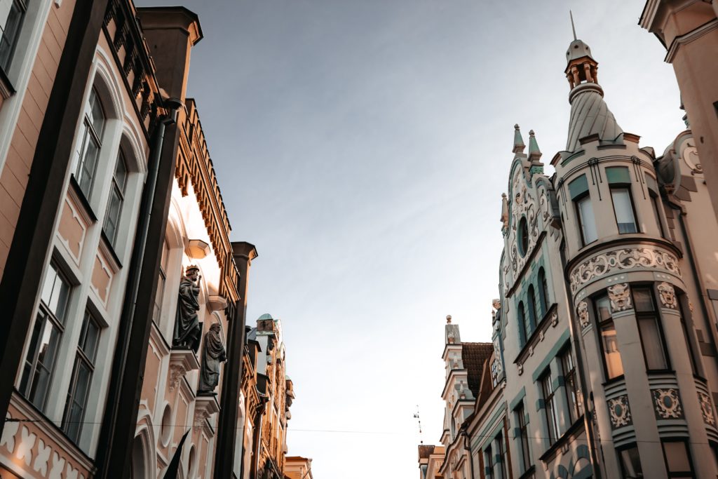Tallin Estonia facades