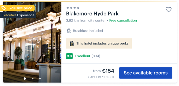 Hotel booking confirmation