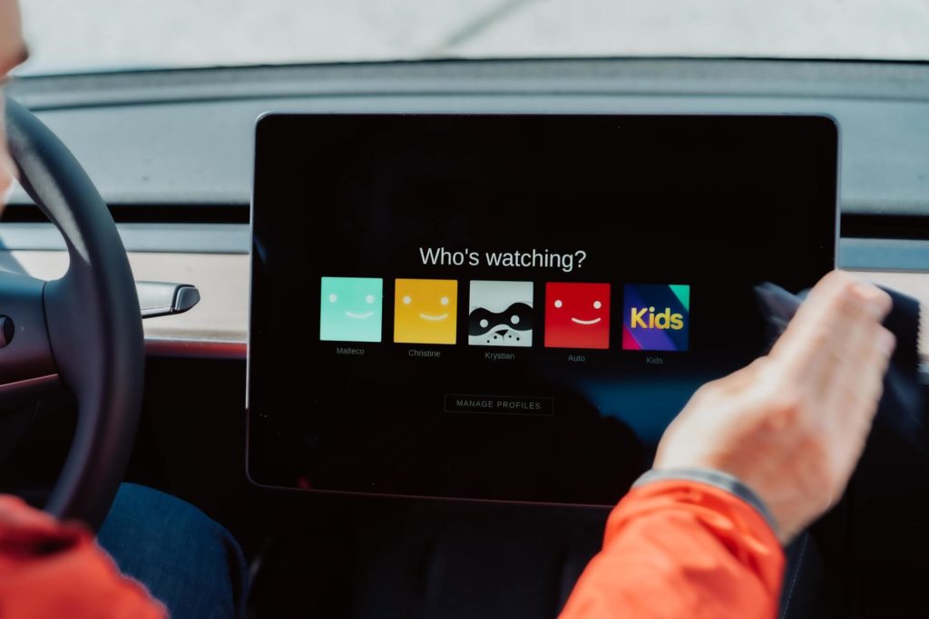 Netflix landing page