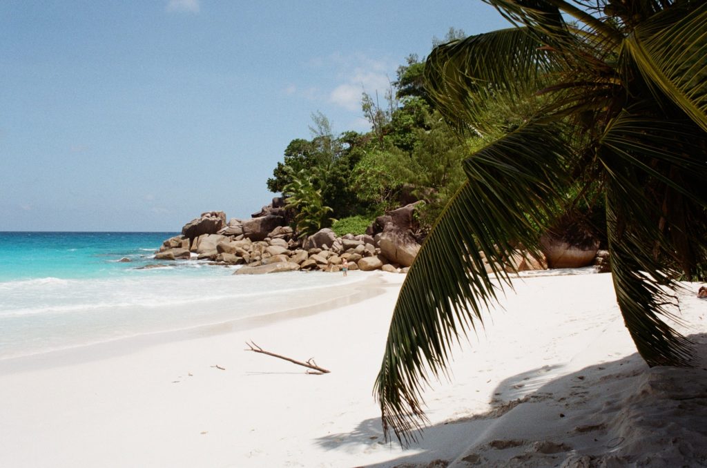 Seychelles paradise beach
