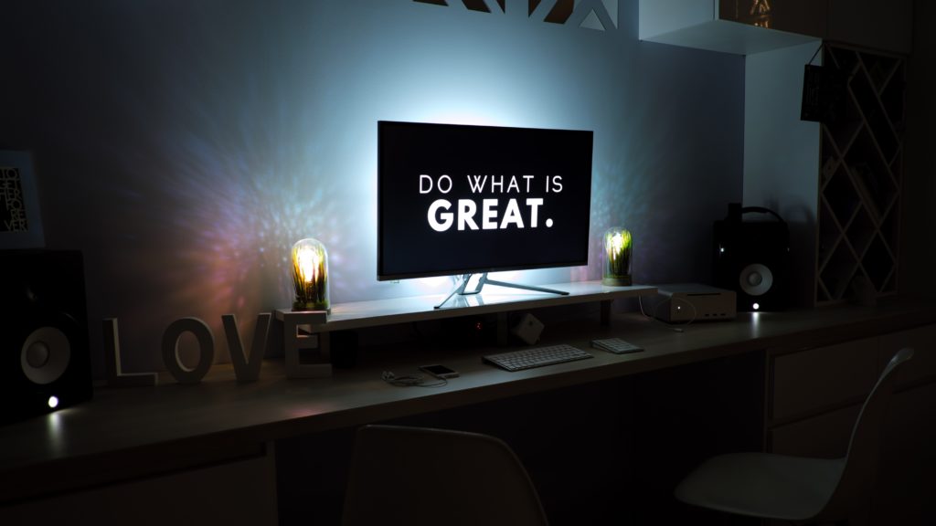 Do something great sign