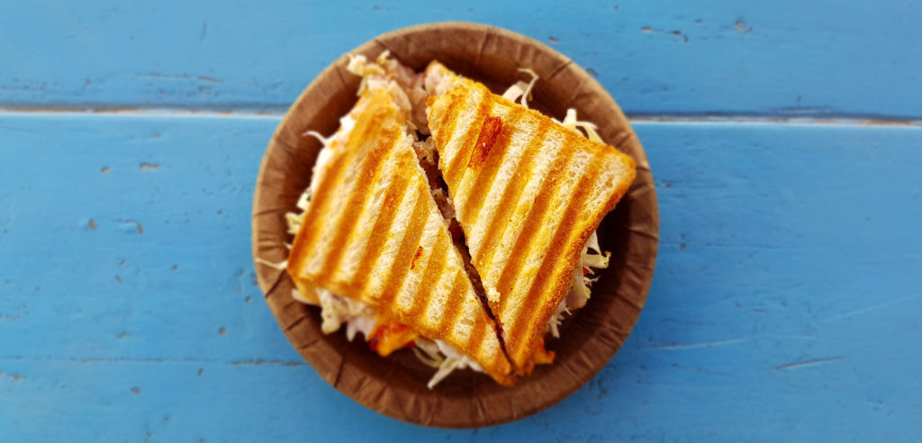 Club sandwich blue