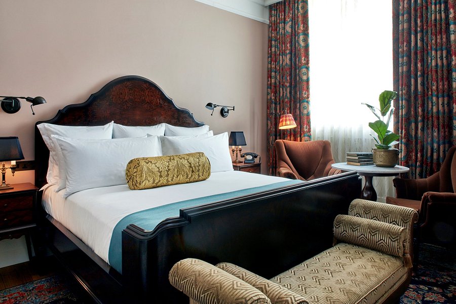 The Ned hotel bedroom
