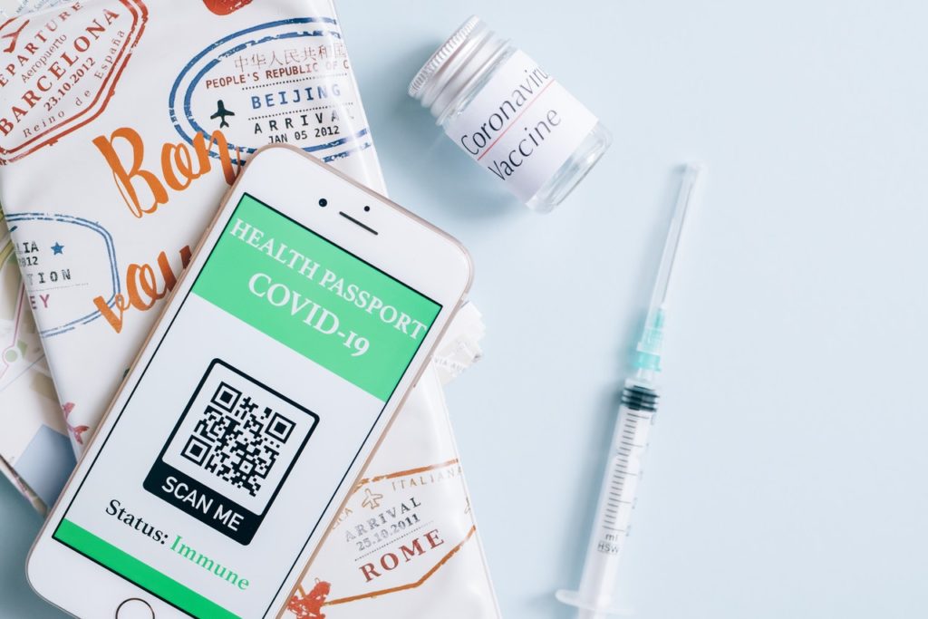 Vaccine passport app