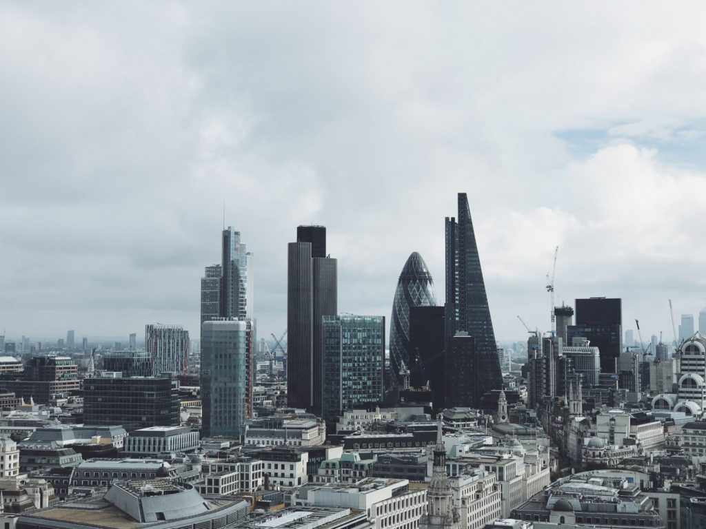 London business district