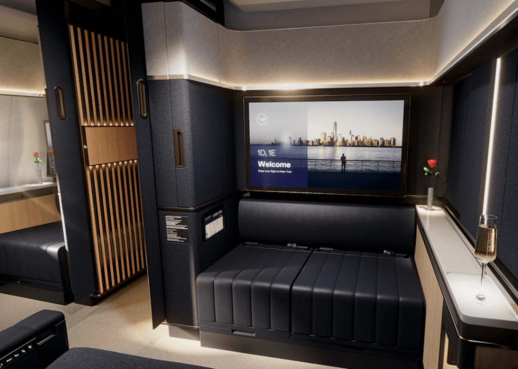 Upgrading seats to private suites