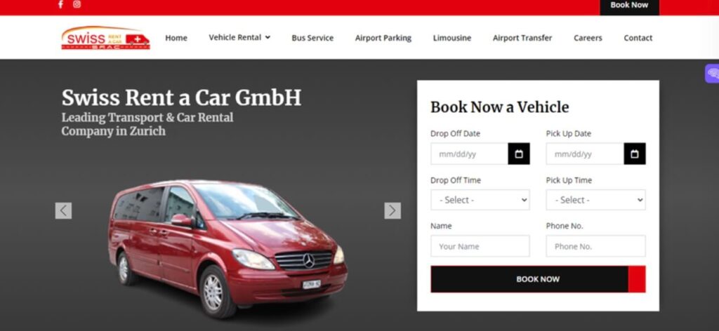 swiss rent a car