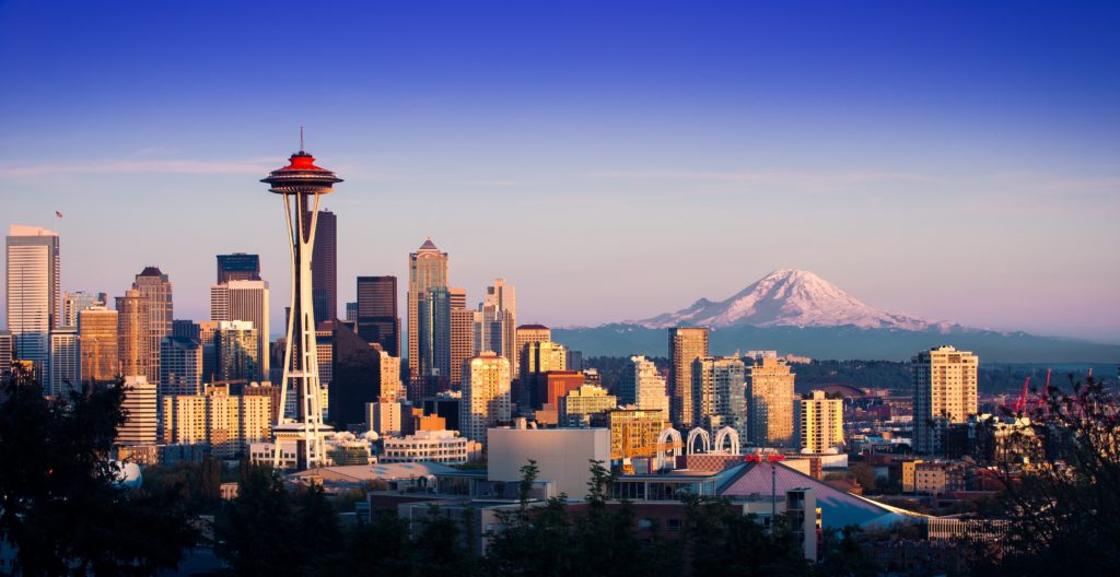 Seattle skyline view