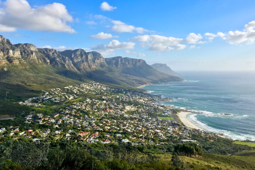 Views over Cape Town