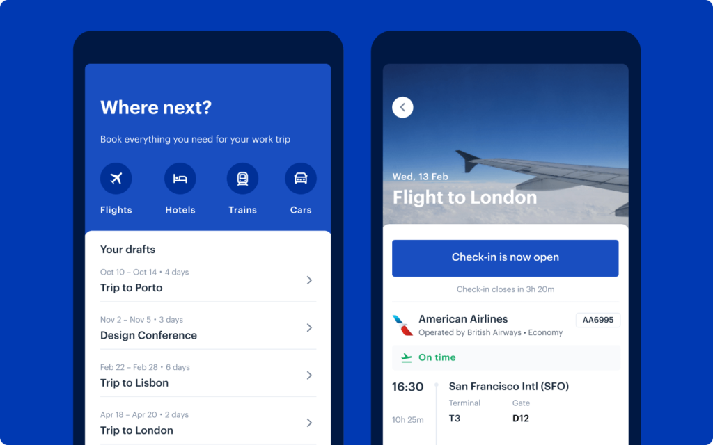 TravelPerk App Preview