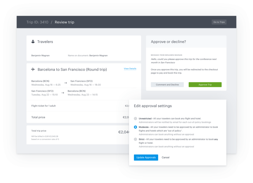 Introducing Automated Business Travel Policies and Approvals