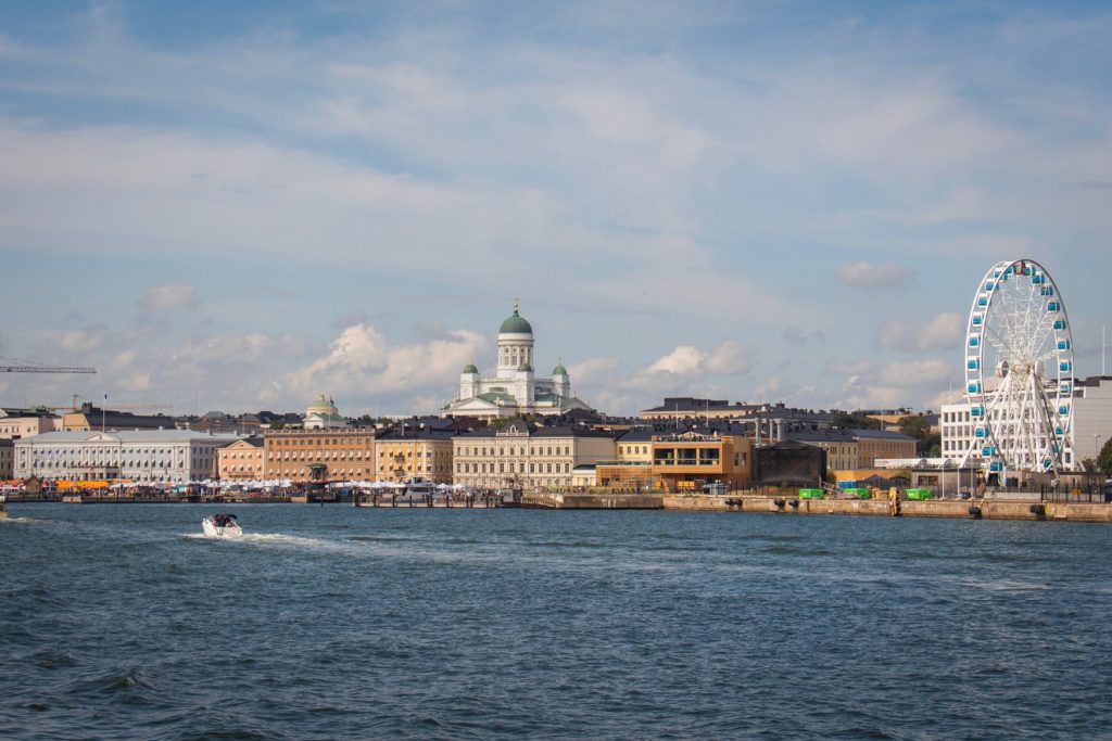 Helsinki sunny day views