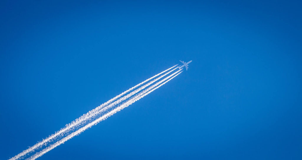 jet carbon pollution air